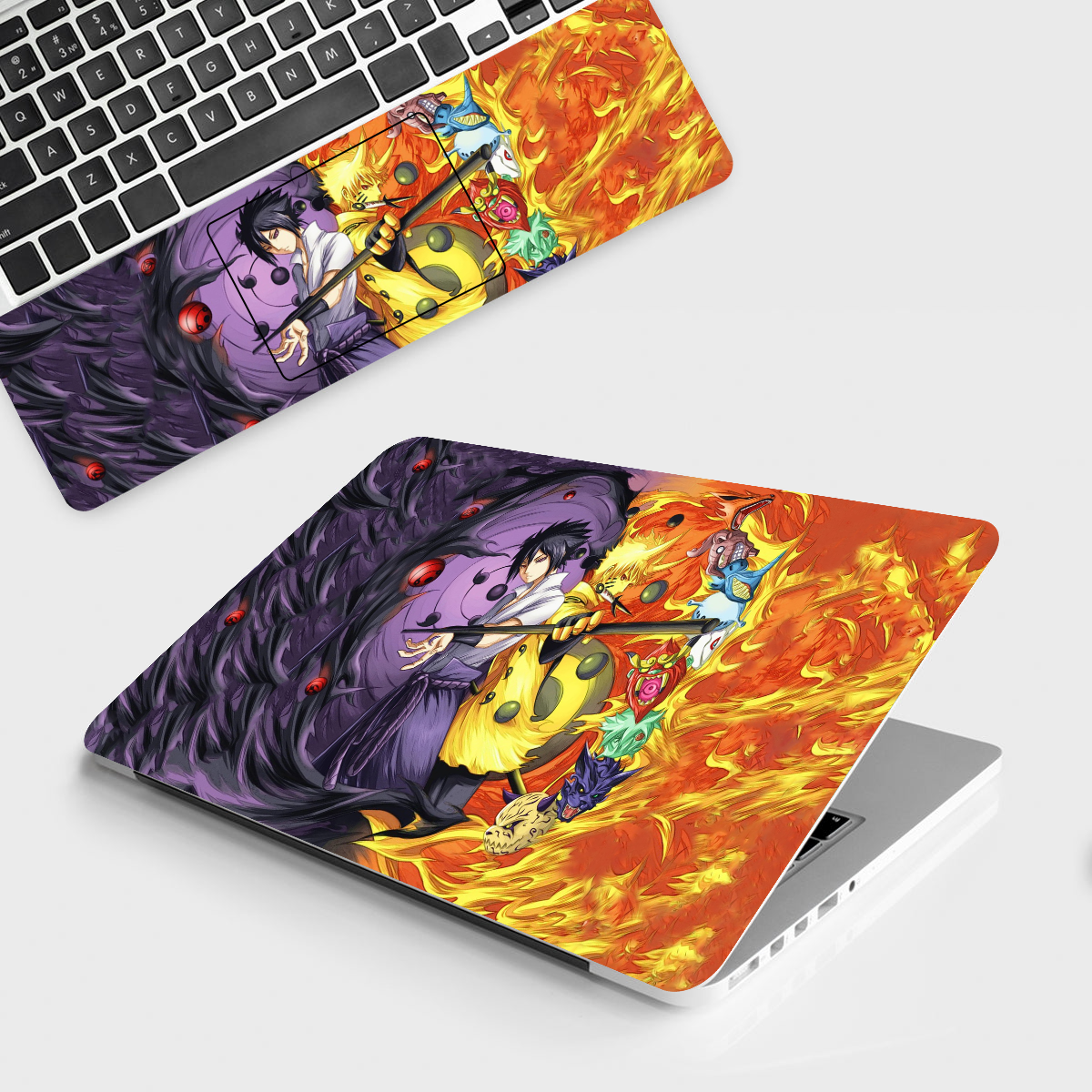 Laptop Skin - Naruto And Sasuke