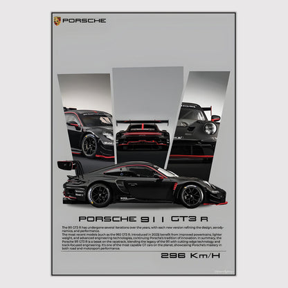 Porsche 911 GT3 | Speed Icons #05 | Car Posters