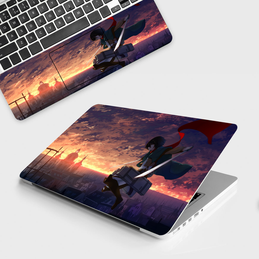 Laptop Skin - Attack On Titan Mikasa Ackerman