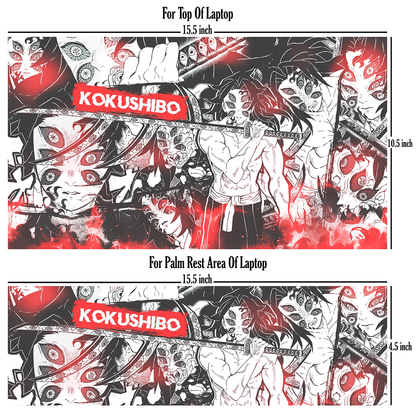 Laptop Skin - Kokushibo Demon Slayer