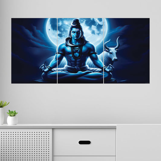 Lord Shiva | Spiritual Icons #09 | 3 Piece Set