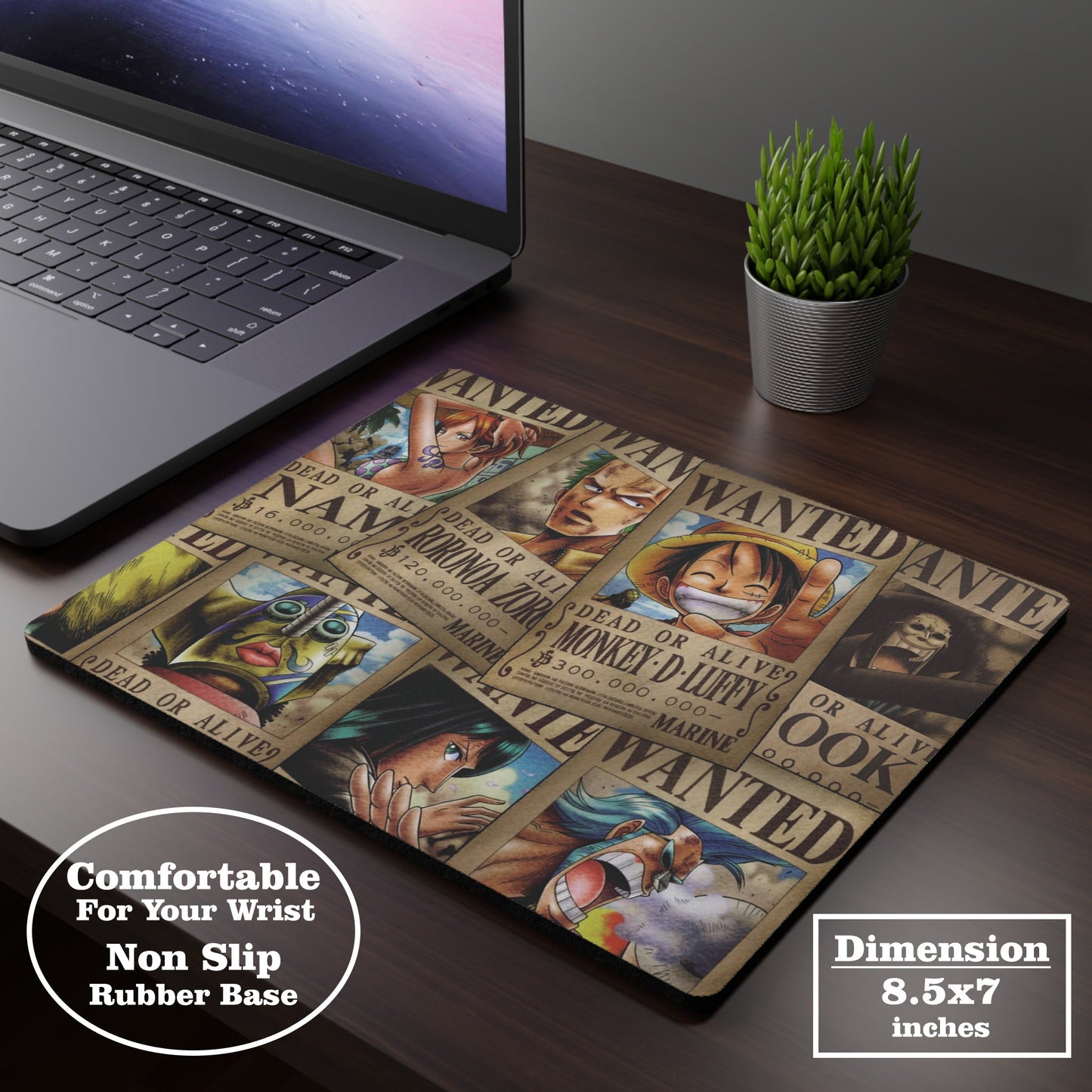 Wanted Posters - One Piece - Mouse Pad