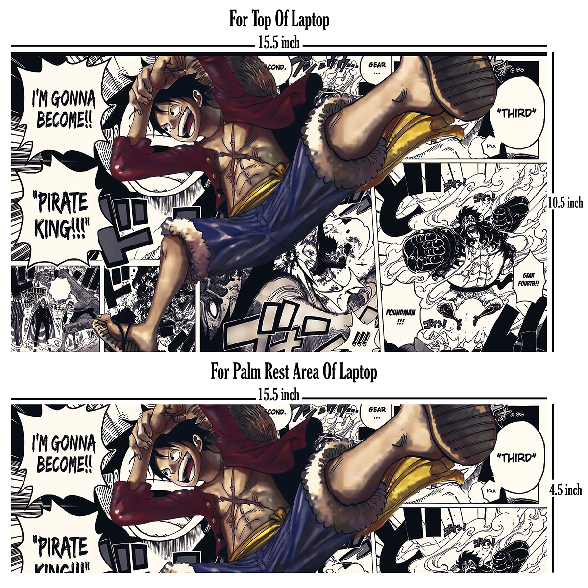 Monkey D Luffy - Onepiece - Laptop Skin