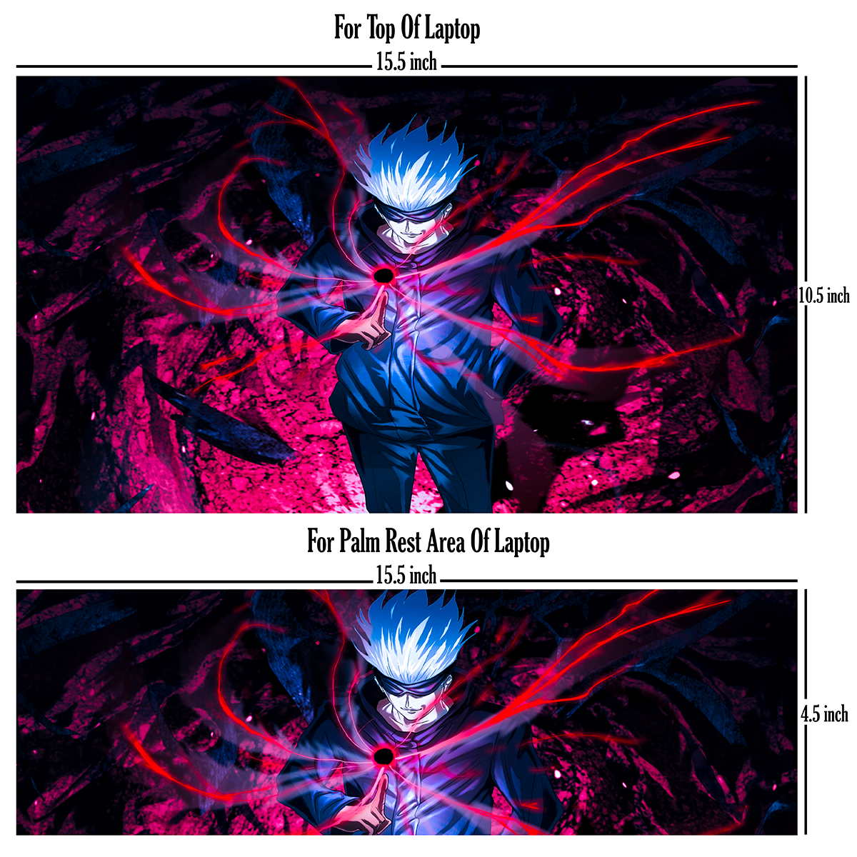 Satoru Gojo - Jujutsu Kaisen - Laptop Skin
