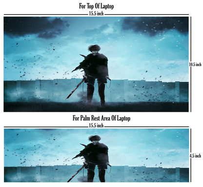 Laptop Skin - Attack On Titan Levi Ackerman