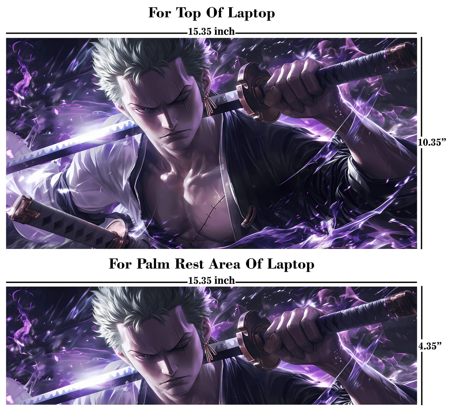 Roronoa Zoro - One Piece Laptop Skin