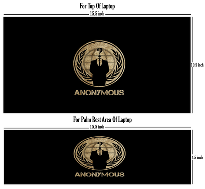 Laptop Skin - Anonymous Quotes