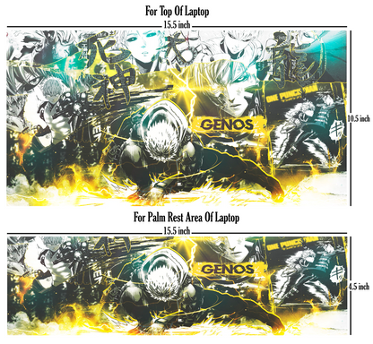 Genos - One Punch Man - Laptop Skin