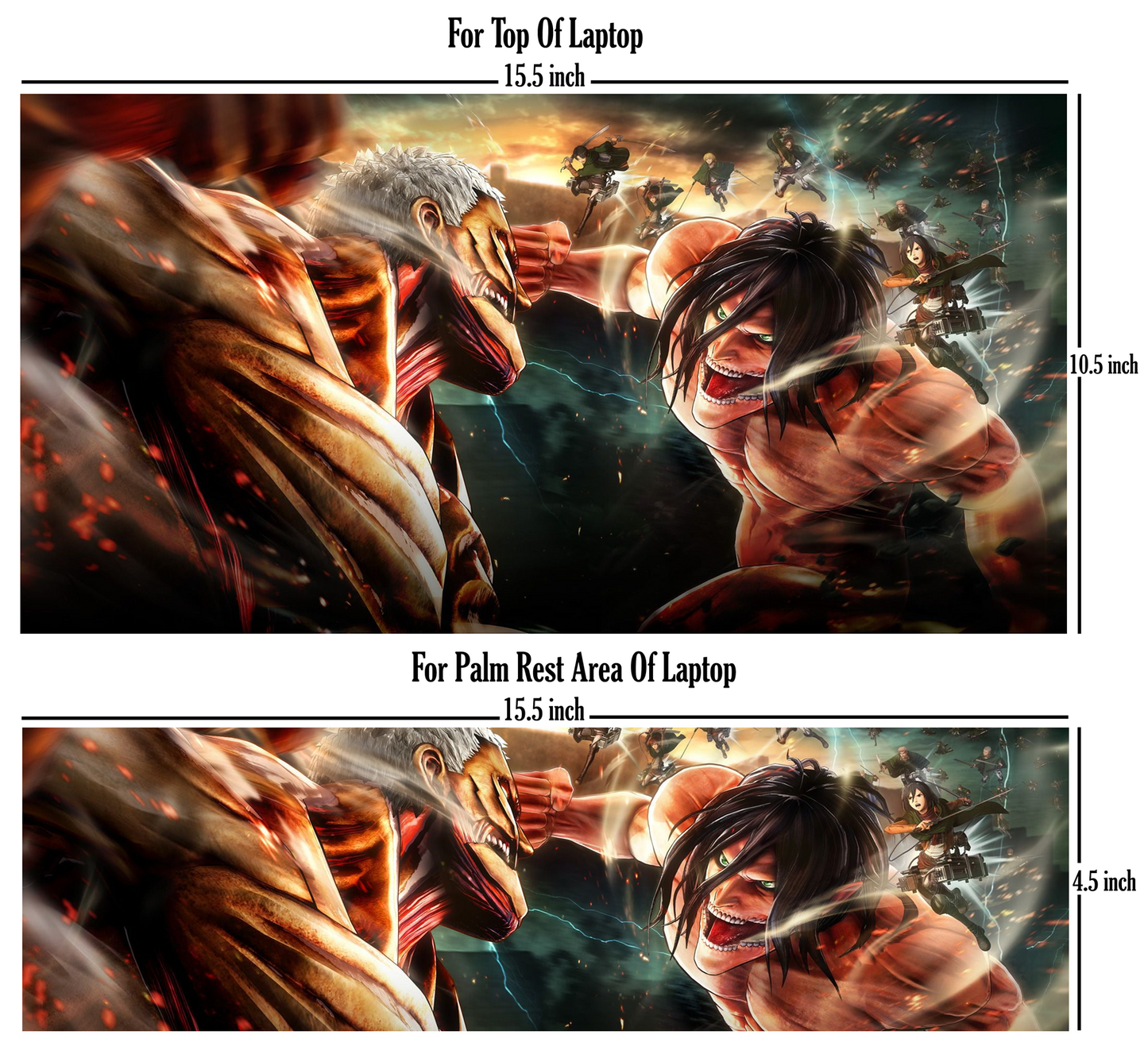 Laptop Skin - Attack On Titan