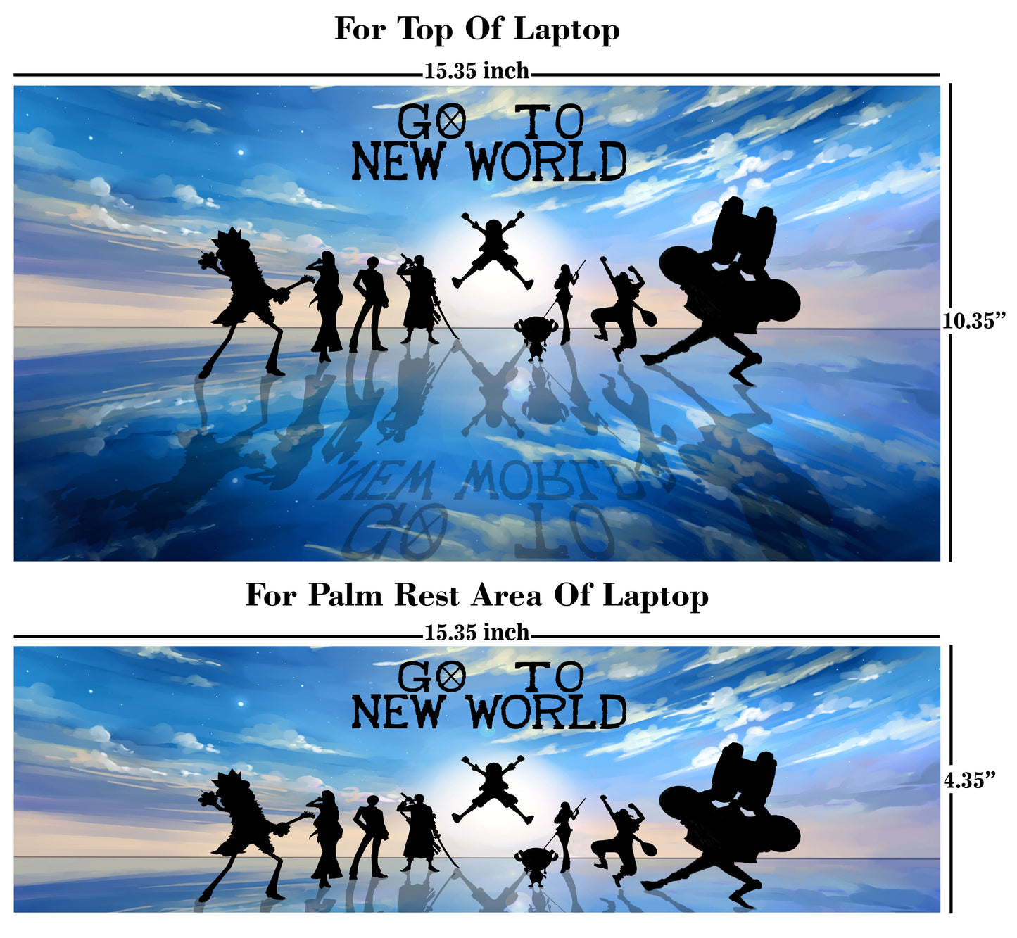 One Piece Laptop Skin